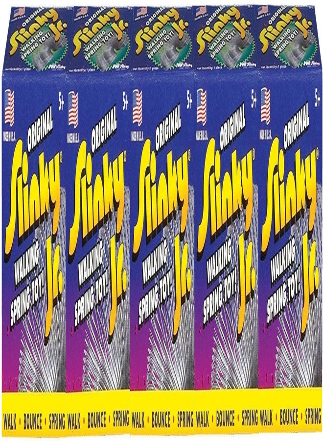 Slinky The Original Slinky Brand Metal Slinky Jr. 5 Pack - Image 1